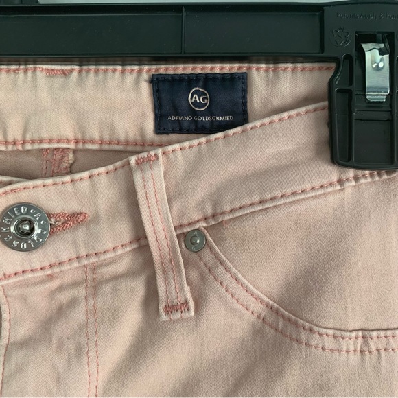 Anthropologie AG The Abbey Sateen MidRise Skinny Ankle Jeans Adriano Goldschmied - Picture 9 of 11